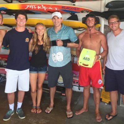 Seven Lifeguards, Including a Future EMT, Unite to Save a Life